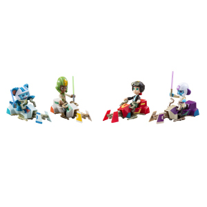 Star Wars - Young Jedi Adventures - Actionfigur und Speeder Bike - 1 Stück