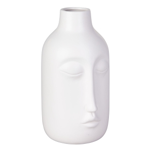 Vase - Gesicht - ca. 13,5 x 15,5 x 25,5 cm - 1 Stück