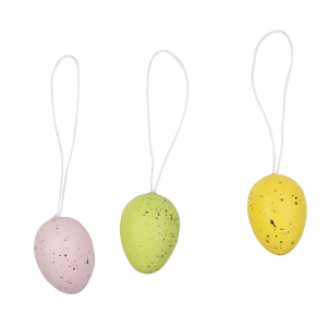 Dekohänger Ei - ca. 2,5 cm - 9 Stück