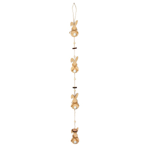 Dekohänger - Hasen - ca. 4 x 2 x 78 cm