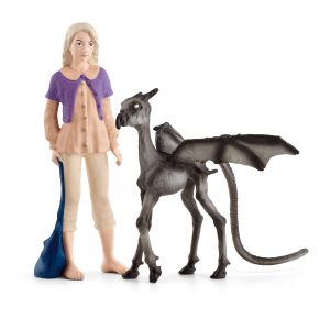 schleich® - HARRY POTTER™ -  Luna Lovegood™ & Baby Thestral - 42636