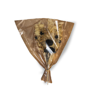 Mini-Trockenbouquet - schwarz - ca. 25 cm