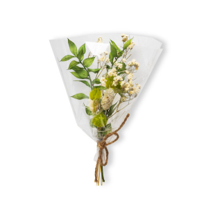 Mini-Trockenbouquet - apfelgrün - ca. 15 cm