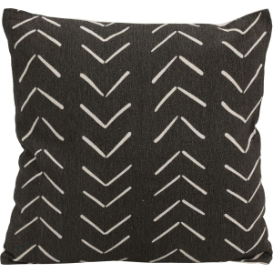 Deko Kissen - ca. 45 x 45 cm - schwarz/weiss