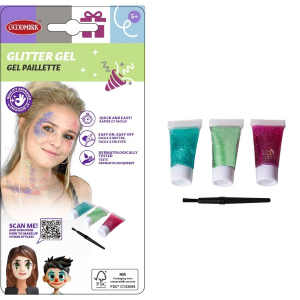 Make-Up - Glitter Gel - Gel Paillette - 3 x 3,5 ml