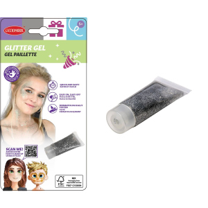 Make-up - Glitter Gel - silber - 14 ml