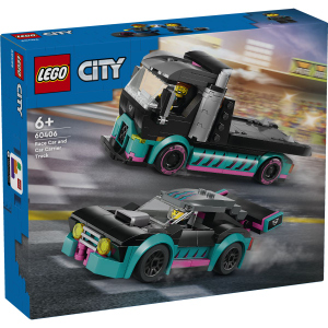 LEGO® City Great Vehicles 60406 - Autotransporter mit Rennwagen