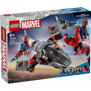 LEGO® Marvel Super Heroes 76292 - Showdown zwischen Captain America und Red Hulk
