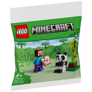 LEGO® Recruitment Bags 30672 - Steve mit Baby-Panda
