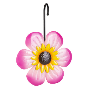 Wandhänger - Blume - mit Haken - ca. 27 x 6 x 37 cm