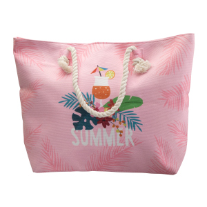Strandtasche - Summer - pink - ca. 38 x 14 x 37 cm