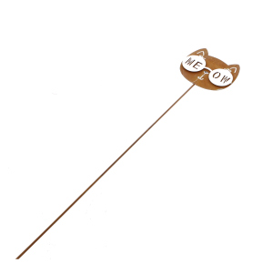 Pflanzenstecker - Katze - Me Ow - ca. 80 x 13,5 cm