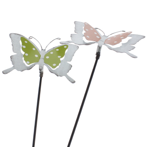 Pflanzenstecker - Schmetterling - groß - ca. 95 x 16,5 cm - 1 Stück