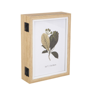 Doppelrahmen - Trockenblumen - ca. 14,5 x 5 x 19,5 cm