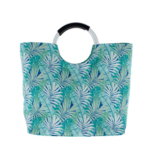 Kühlrucksack Shopping im Blätterdesign - ca. 52 x 20,5 x 35,5 cm