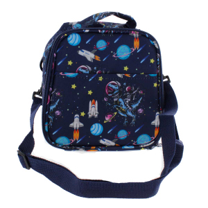 Kühltasche Lunch im Weltalldesign - ca. 19 x 13 x 19 cm