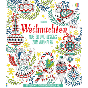 Weihnachten - Muster und Designs zum Ausmalen