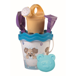 Sandeimergarnitur - Hund - 6-teilig - Ø Eimer ca. 17 cm