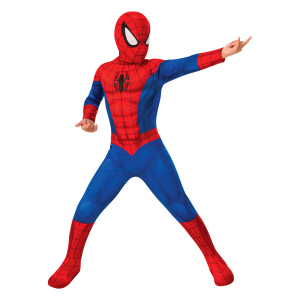 Spider-Man - Kostüm für Kinder - rot/blau - Größe 110/122 