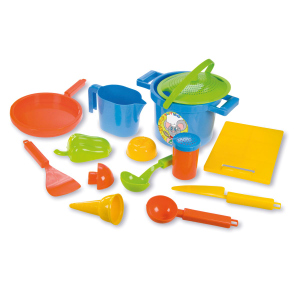 LENA - Sandspielset - Kochen - 14-tlg.