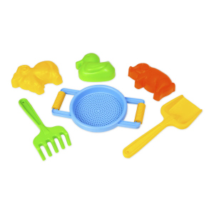 LENA - Sandsieb mit Zubehör - 6-tlg. 