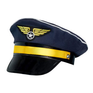 Faschingsmütze - Pilot - für Erwachsene