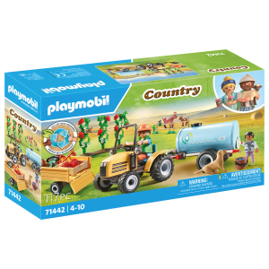 PLAYMOBIL® 71442 - Traktor mit Anhänger und Wassertank - Playmobil Country
