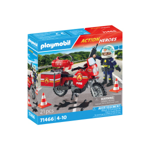 Playmobil® 71466 - Feuerwehrmotorrad am Unfallort - Playmobil® Action Heroes