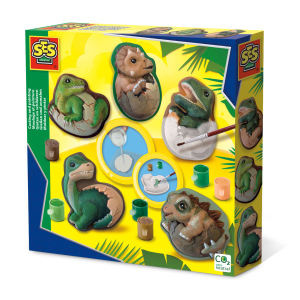 Gips-Gießset - Dino-Eier