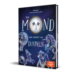 Der Mond hat Angst im Dunkeln