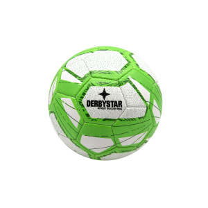 Derbystar - Mini Fußball- Street Soccer - weiß/grün