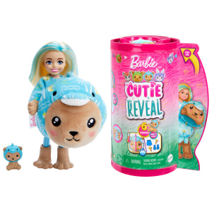 Barbie - Cutie Reveal - Kostüm-Reihe - Chelsea - Teddy Delfin