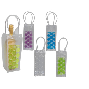 Kühltasche für Weinflaschen - ca. 25,5 x 9,5 cm - 1 Stück