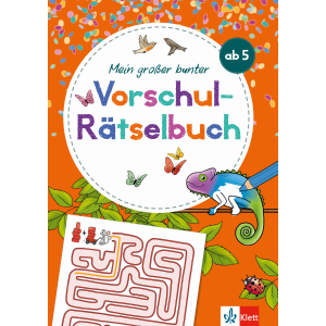 Mein großes buntes Vorschul-Rätselbuch