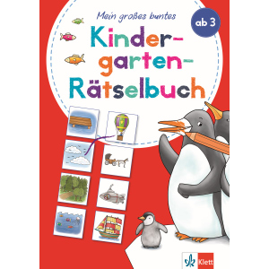 Mein großes buntes Kindergarten-Rätselbuch