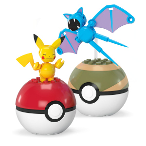 MEGA - Pokémon - Pokéball Collection - Pikachu und Zubat