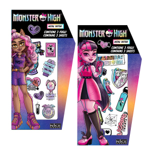 Monster High - Metallic Tattoo's - verschiedene Ausführungen - 1 Stück