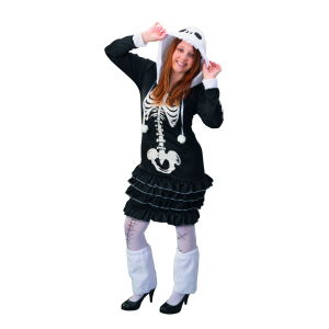 Kostüm Skelett - in verschiedenen Größen