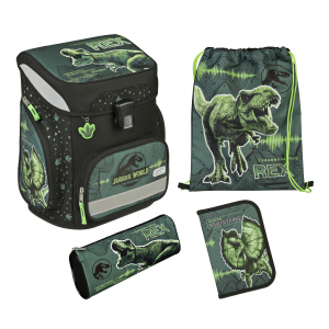 Jurassic World - Scooli - Schulranzen - EasyFit - 5-teilig