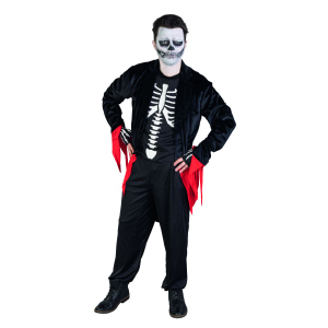 Kostüm Lux. Skelett - in verschiedenen Größen