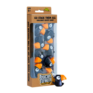 Toucan Tower - Stacking Fun - schwarz