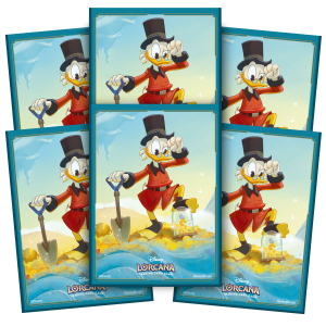 Disney Lorcana - Die Tintenlande - Kartenhüllen - Dagobert Duck - 65 Stück