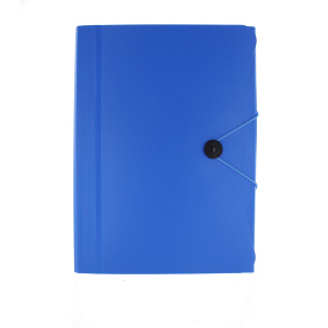Fächermappe blau - DIN-A4