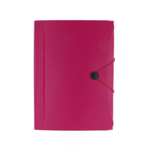Fächermappe pink - DIN-A4