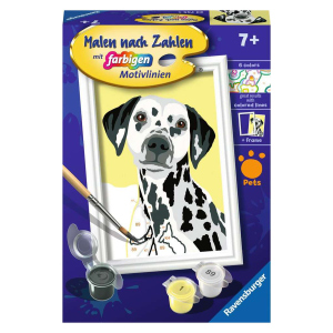 Malen nach Zahlen - Niedlicher Hund