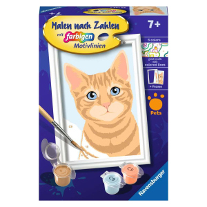 Malen nach Zahlen - Niedliche Katze
