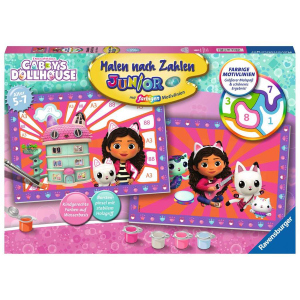 Gabby's Dollhouse - Malen nach Zahlen - Junior
