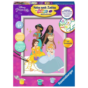 Disney Princess - Malen nach Zahlen - Disney Prinzessinen