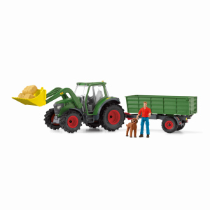 schleich® - FARM WORLD - Traktor mit Anhänger - 42608