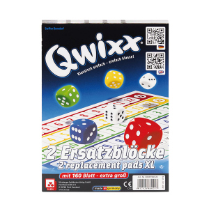 Qwixx - 2 Ersatzblöcke XL